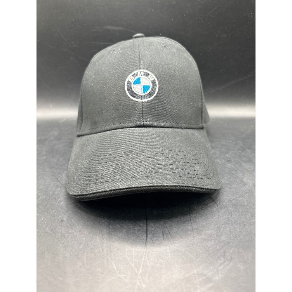 Black BMW‎ Lifestyle Baseball Cap Embroidered Logo One Size Fits Most